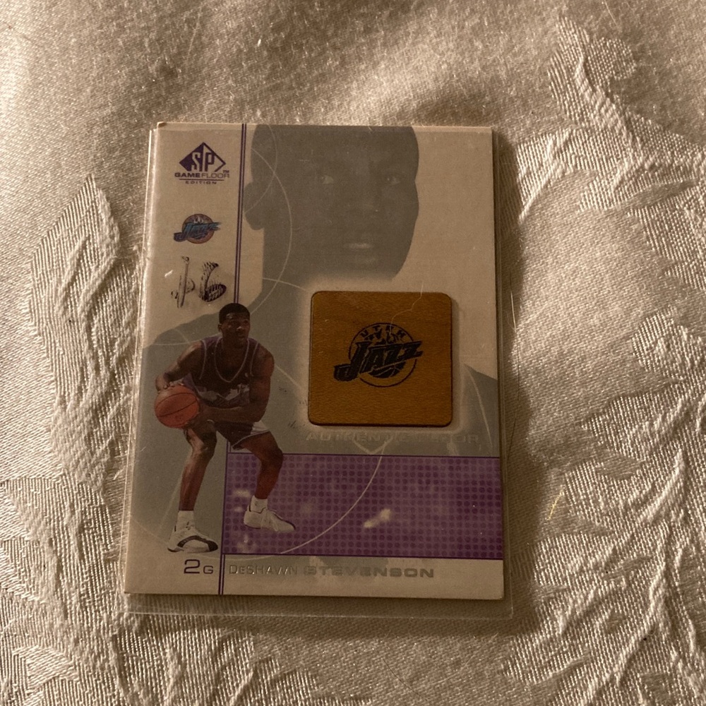 New NBA Trading Card with Utah Jazz. Deshawn Stevenson